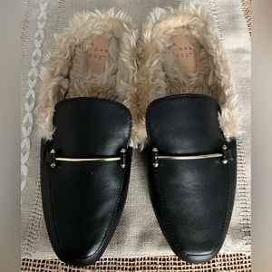 A New Day Faux Fur Mules
